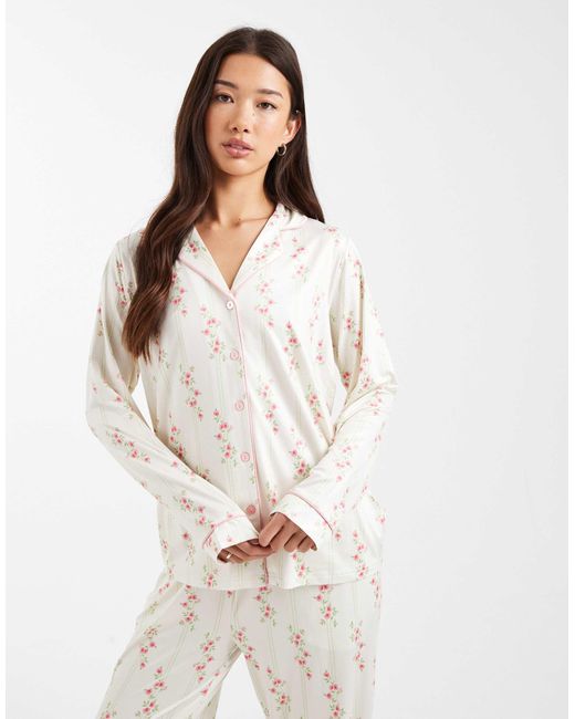 Threadbare White – superweicher pyjama