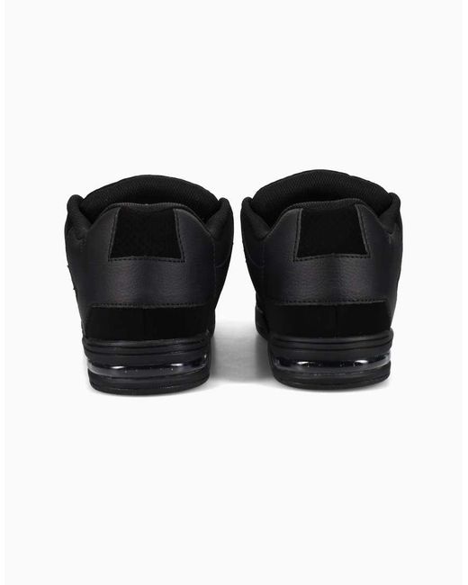 DC Shoes Black Command Leather Trainers for men