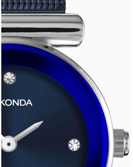 Sekonda Blue – ava – damenuhr mit em zifferblatt mit 28 mm durchmesser und edelstahlarmband