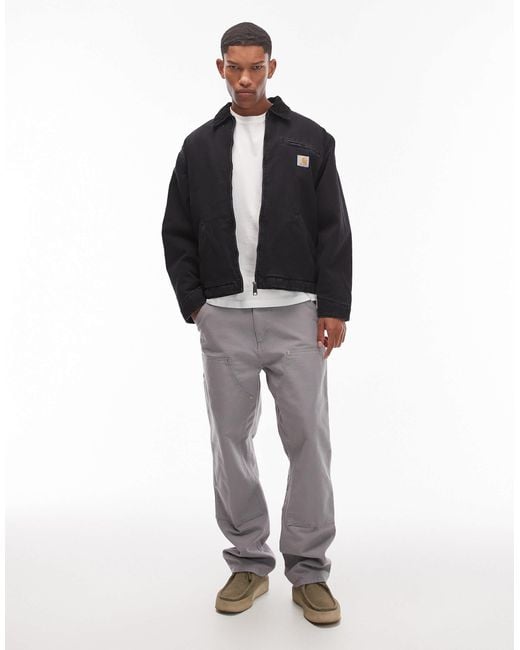 Carhartt – og detroit – jeansjacke in Blue für Herren