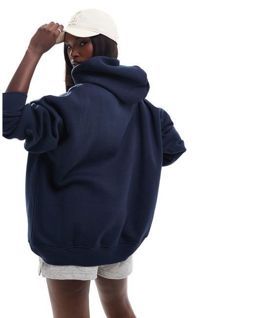 The Couture Club Blue Varisty Hoodie