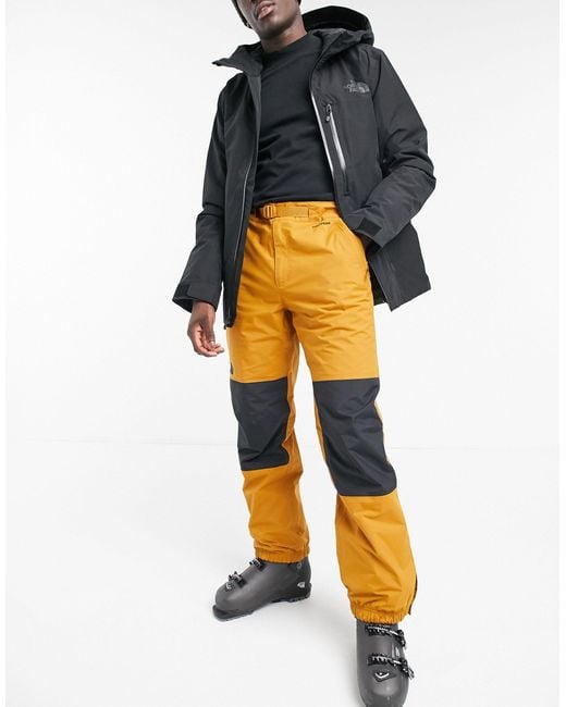The North Face Up And Over Ski Pant in Brown for Men | Lyst Canada