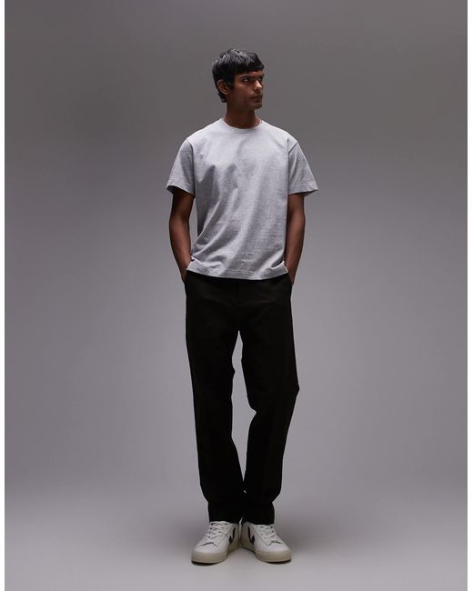 ARKET – schweres t-shirt aus jersey in Gray für Herren