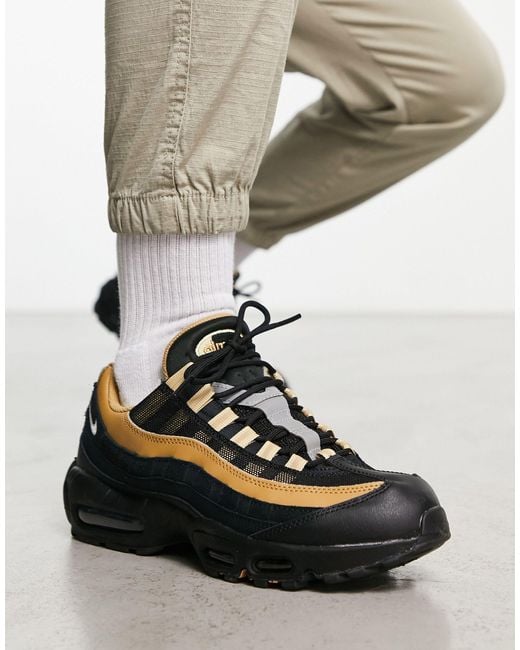 Recite Nationwide Sheer Nike Air Max 95 Trainers in Black for Men | Lyst Canada