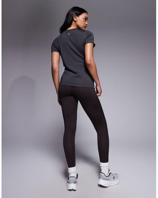 4505 Gray Maternity Icon High Waist Yoga legging