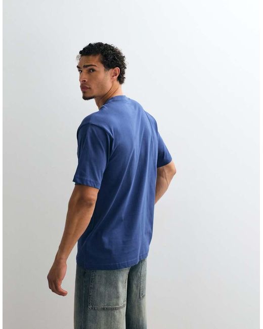 Vans Blue Left Chest Ii Loose T-Shirt for men