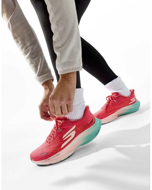 Skechers Orange Go Run Ride 12 Trainer
