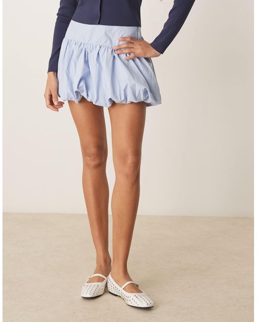 Abercrombie & Fitch Blue – kurzer skort