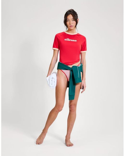 Ellesse Red Albenga Tee
