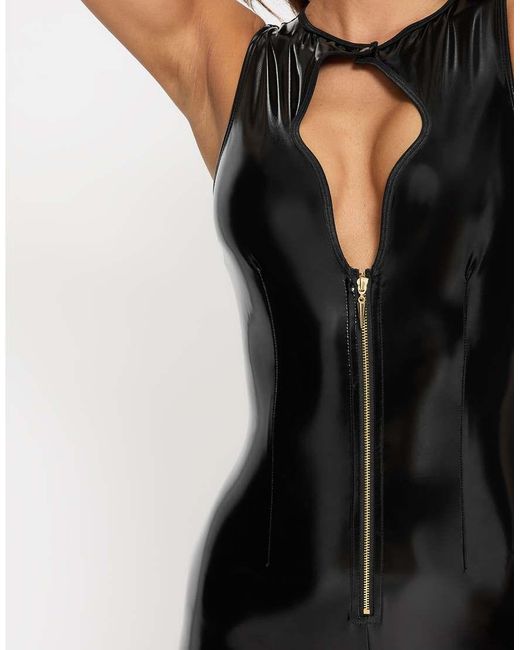 Ann Summers Black Halloween Dominating Jumpsuit