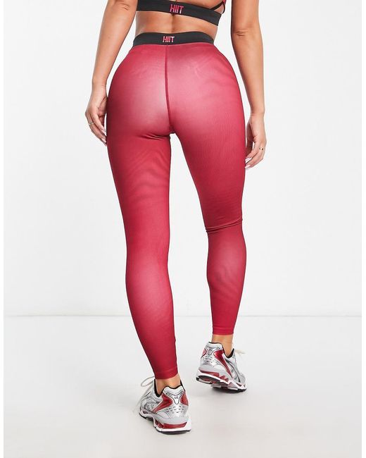 HIIT Red Leggings