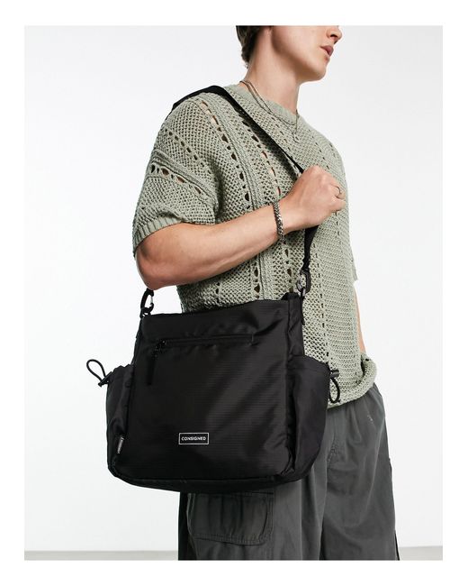 Consigned Shoulder Bag in Black for Men Lyst