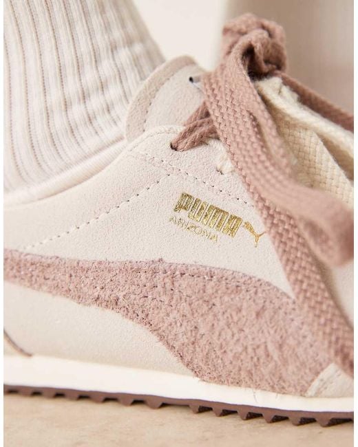 PUMA Natural Arizona Double Lace Sneakers