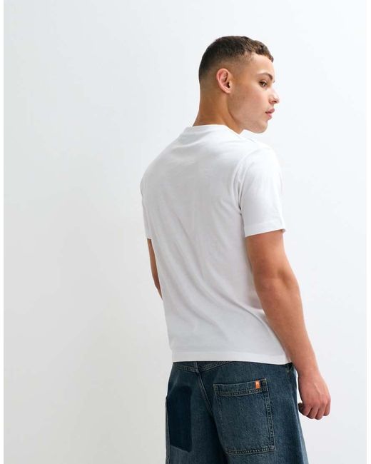 ASOS White T-shirt With Sao Paulo Graphic for men
