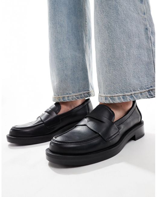 Stradivarius Gray Wide Fit Loafers