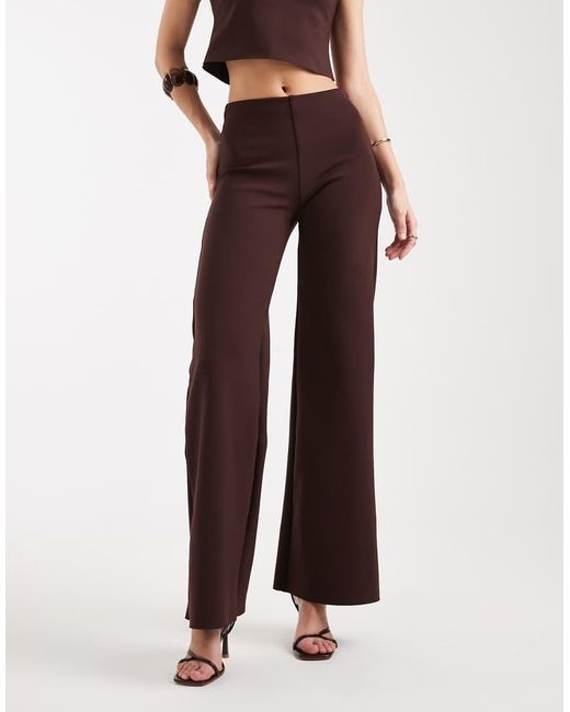 Commando Red Wide Leg Pant