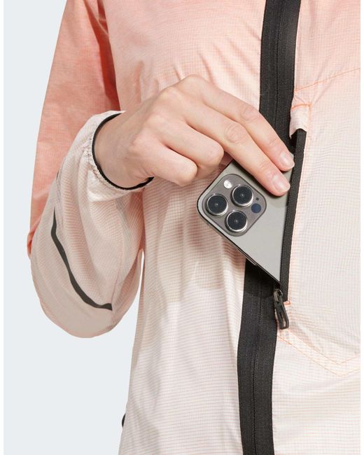 Adidas Originals White – terrex xperior light – jacke mit windweave-technologie