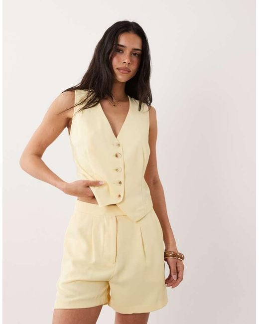 New Look Natural Waistcoat