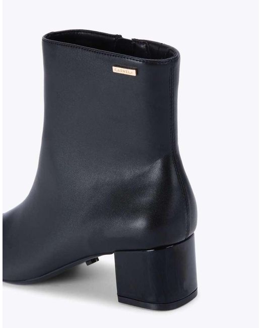 Carvela Kurt Geiger Blue Cleo Ankle Boots
