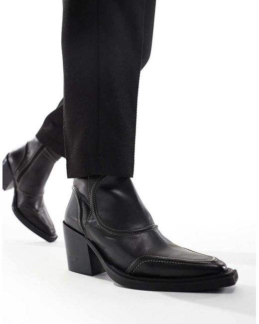 Stivali Neri di ASOS in Black da Uomo