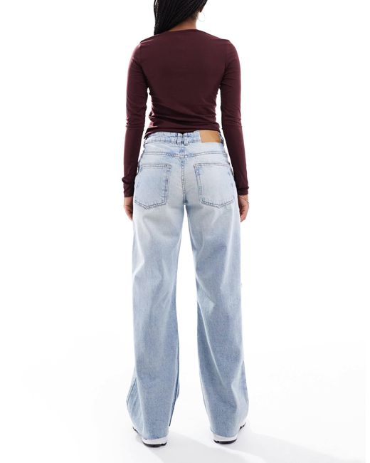 ASOS Blue – weite jeans