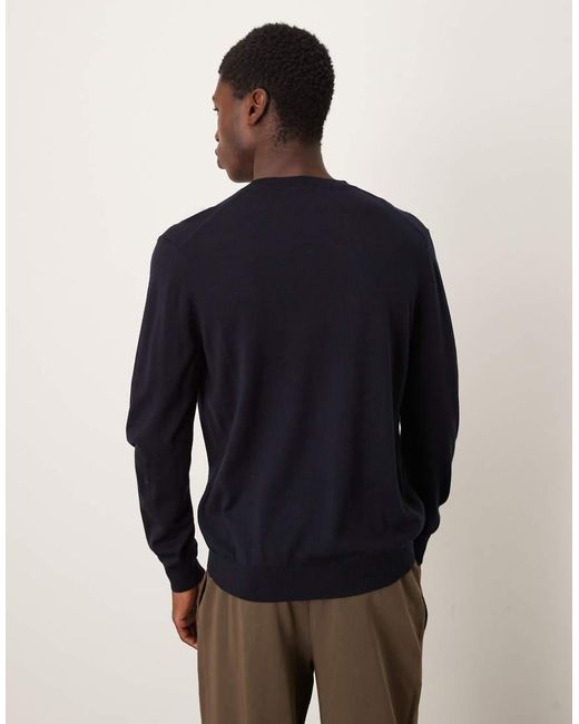 Maglione di Mango in Blue da Uomo