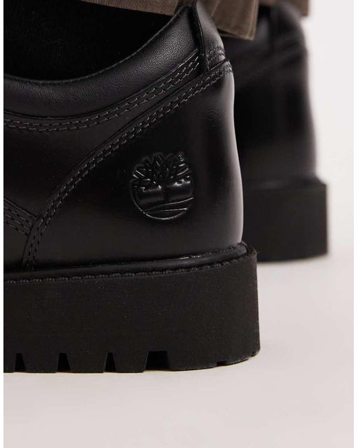 Timberland Black Lace-Up Shoe for men