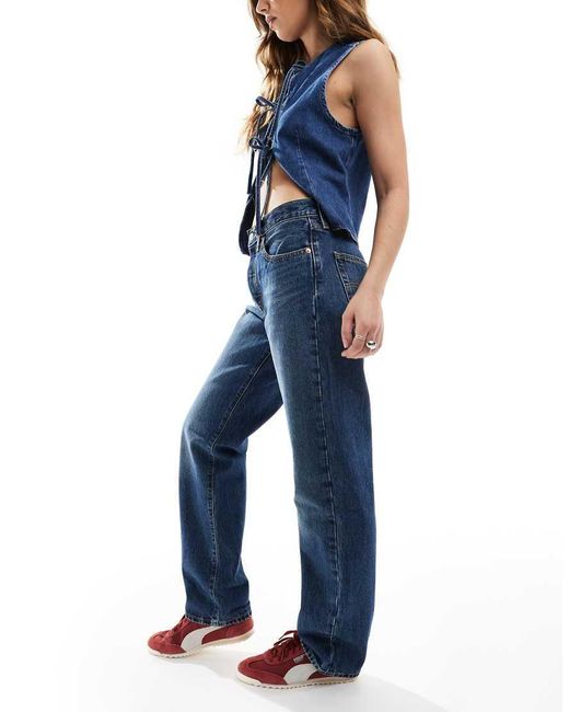 Levi's Blue 501 '90s Straight Jeans