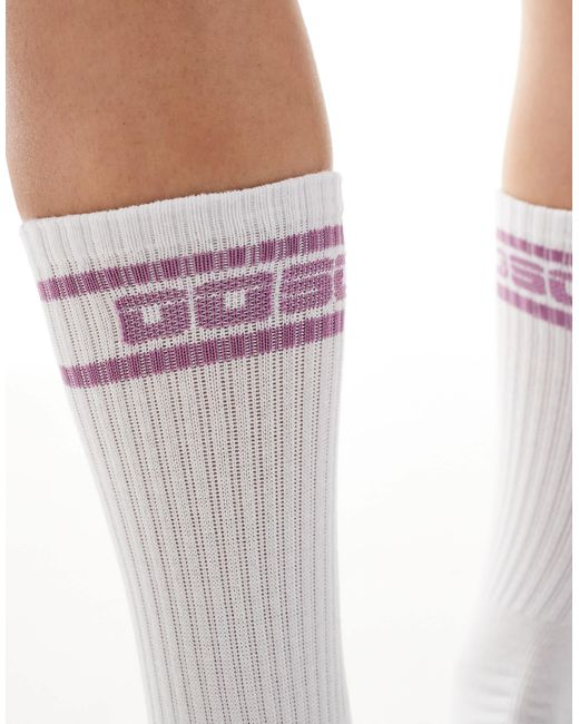 Chaussettes OOSC en coloris White