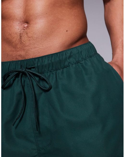 ASOS – superkurze badeshorts in Gray für Herren
