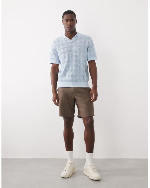 Polo di SELECTED in Blue da Uomo