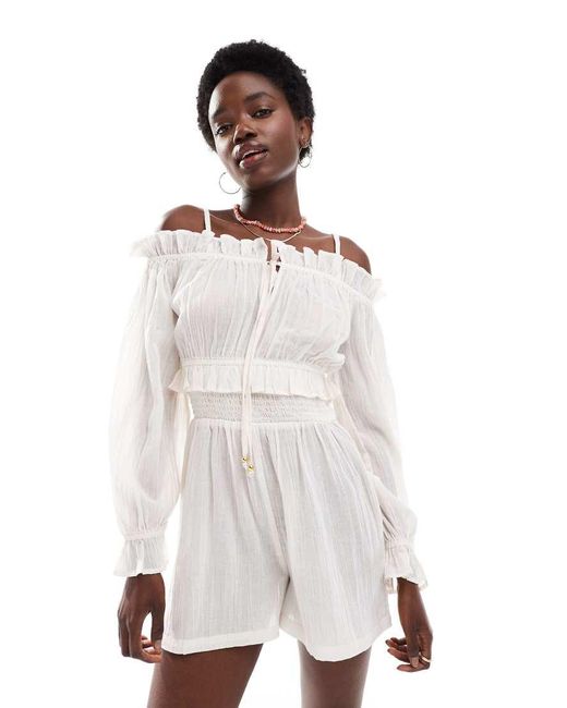 Tuta Corta Da Mare di Wednesday's Girl in White