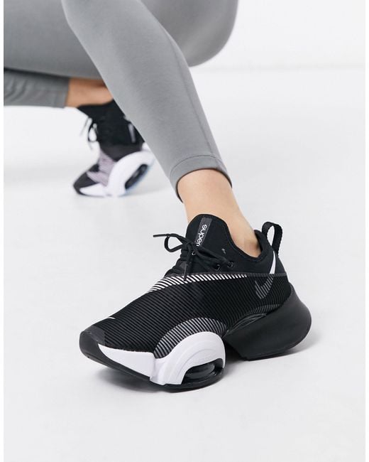 Nike Black Air Zoom Superrep Training Shoes