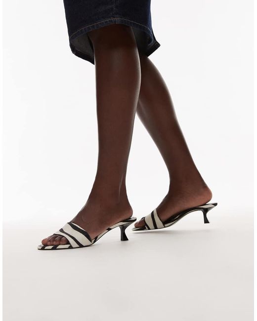 Scarpe Con Tacco di Mango in Black