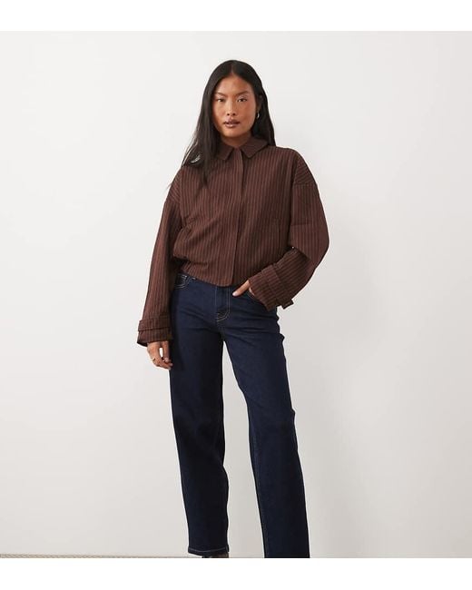 Miss Selfridge Multicolor Straight Leg Jeans