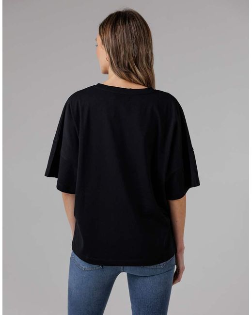 French Connection Black 2 Pack Cotton Boxy Scoop Neck T-Shirts