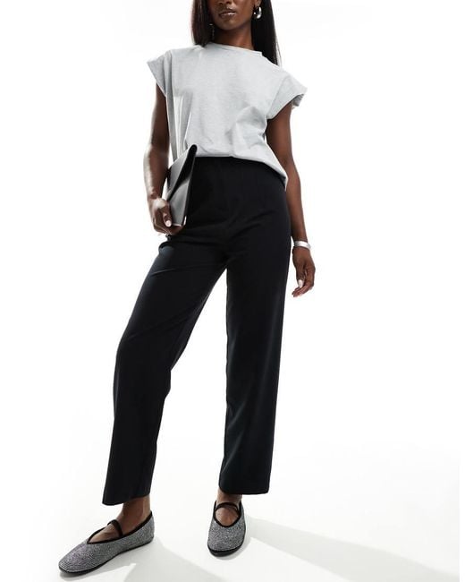 Miss Selfridge Black Essentials Cigarette Trouser