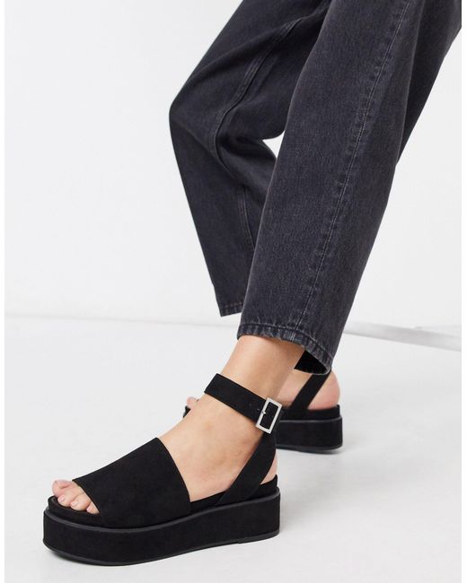 asos teva flatform