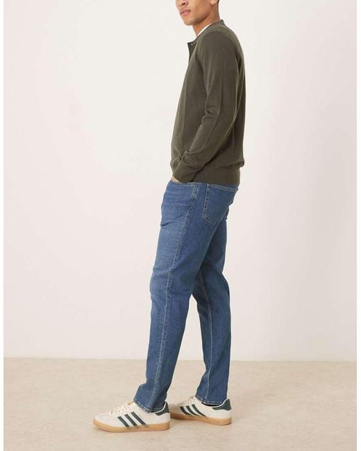 Mango Green Patrick Cotton Mix Slim Jean for men
