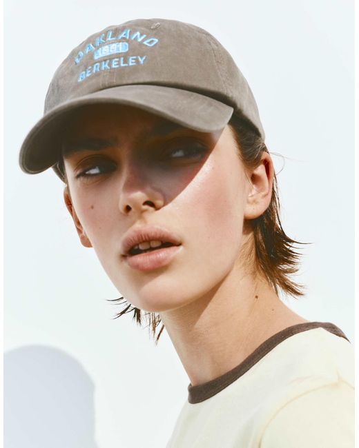 Pull&Bear Gray – kappe