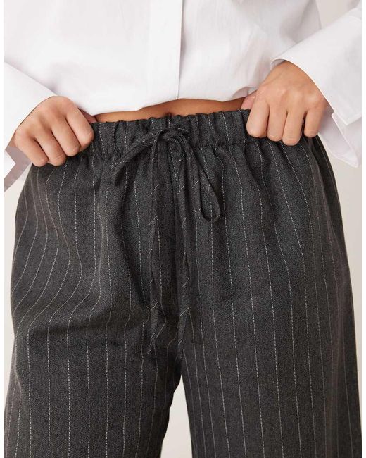 Glamorous Natural Wide Leg Trousers