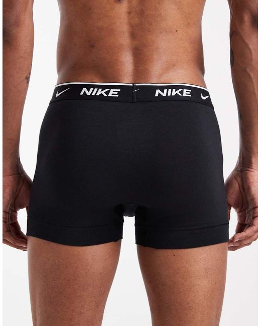 Nike Blue Everyday Cotton Stretch 2 Pack Boxer Brief for men