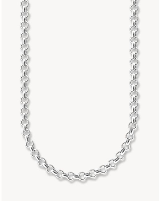 Thomas Sabo White Round Belcher Chain