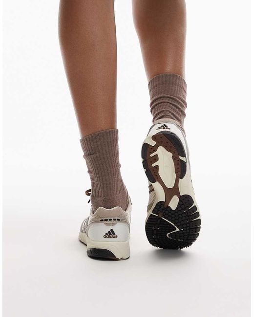 Adidas Originals Brown Adios Og Trainers