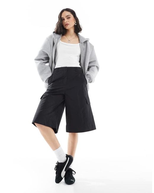 ASOS Blue Longline Shorts