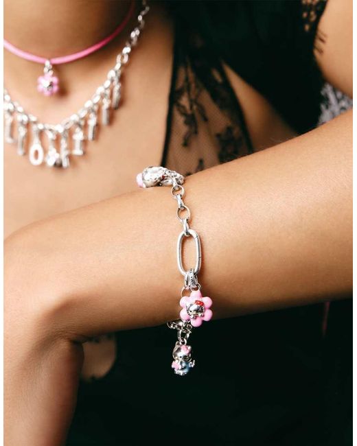 Thomas Sabo Hello Kitty Charm Pink Flower – Connect