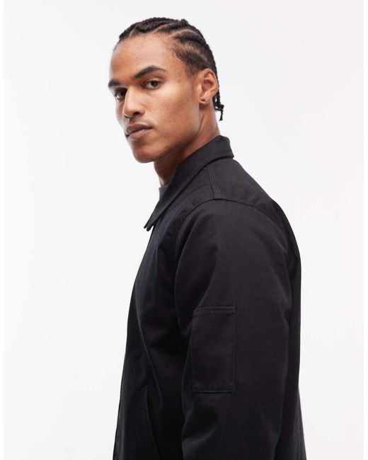 Dickies Black Lined Eisenhower Jacket for men