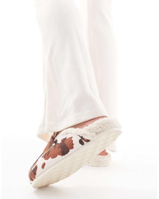 SEQWL White Soda Fur Lined Mules