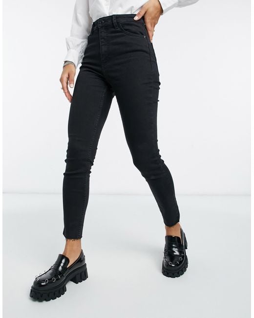 Bershka super skinny high rise sale