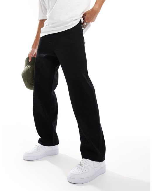 ADPT Black Baggy Carpenter Jean for men